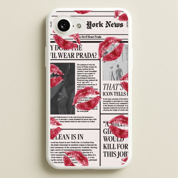 Headline Kisses iPhone 17e Case