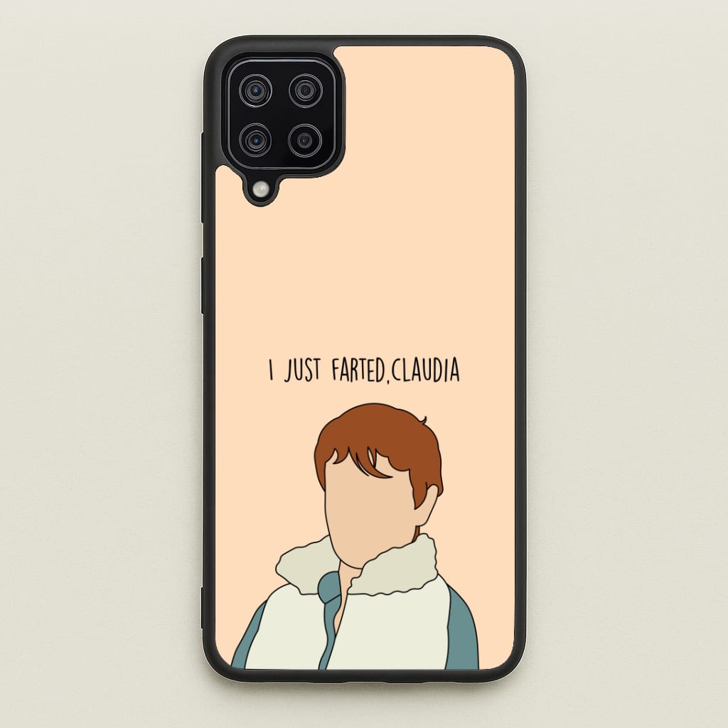 I Just Farted, Claudia Galaxy A12 Case