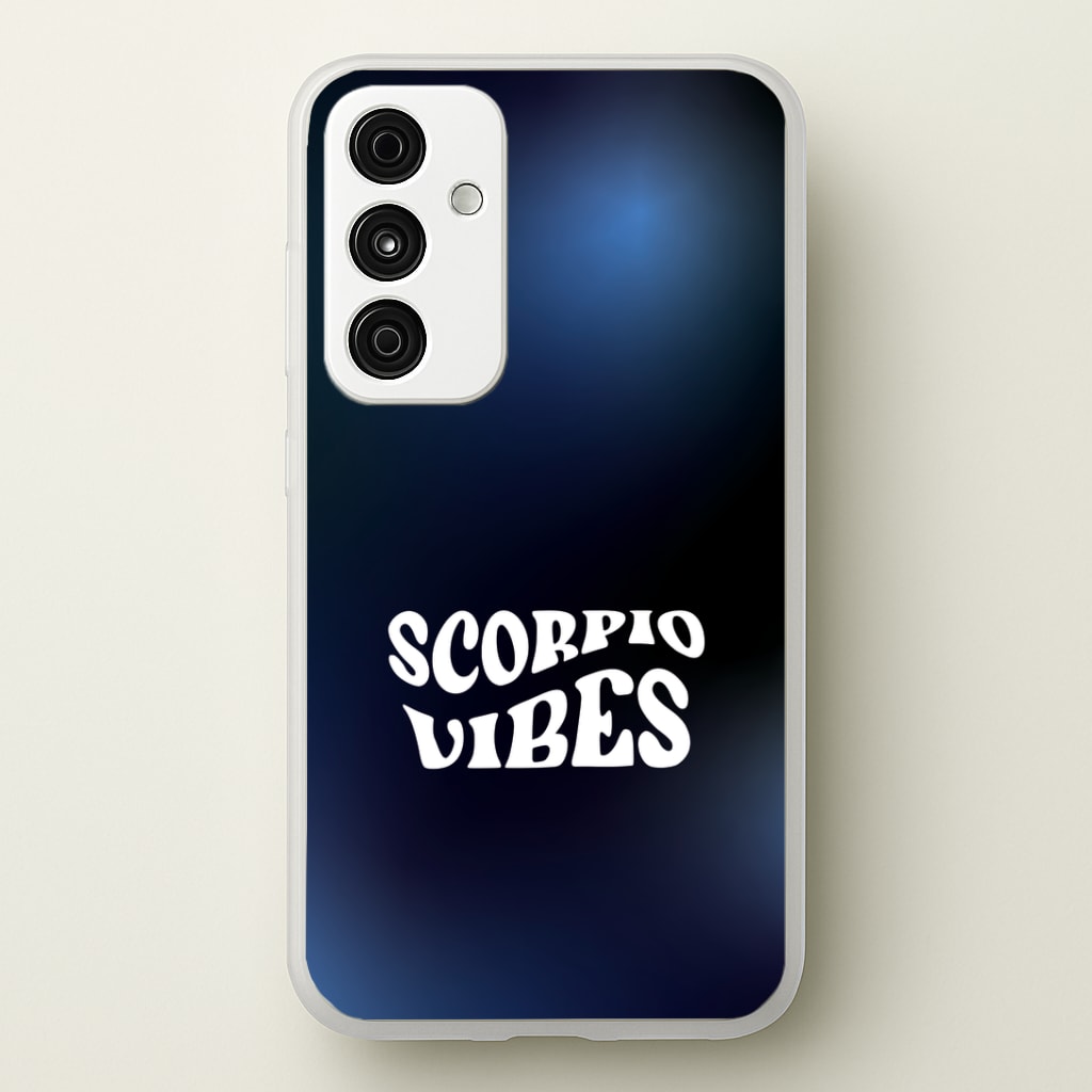 Scorpio Vibes Gradient Zodiac Galaxy A15 Case