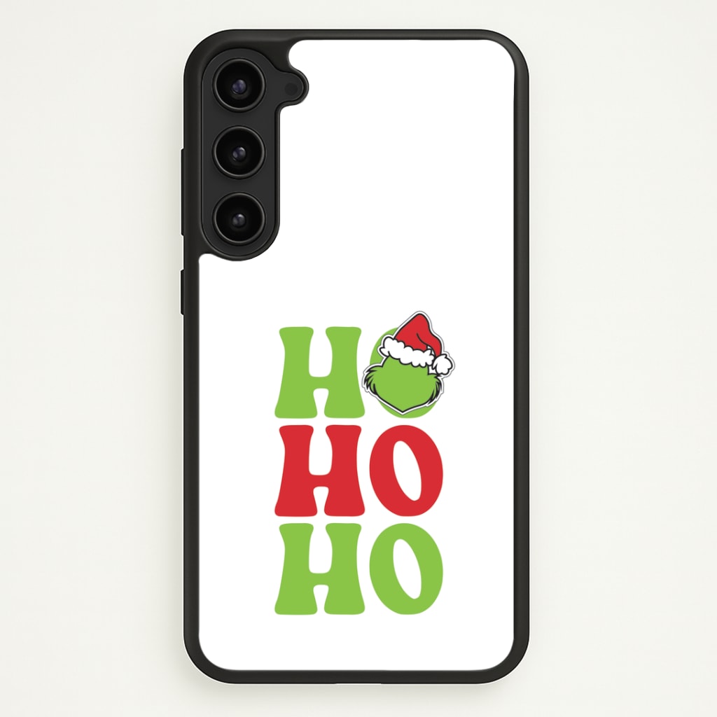 Green Ho Ho Ho Galaxy S23 Case
