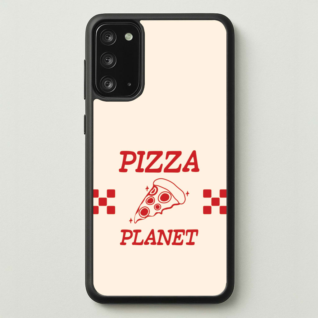 Retro Pizza Planet Galaxy Note 20 Case