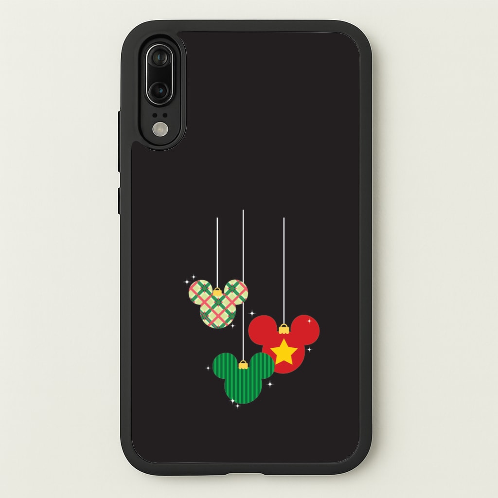Cartoon Mouse Hanging Baubles Huawei P20 Case