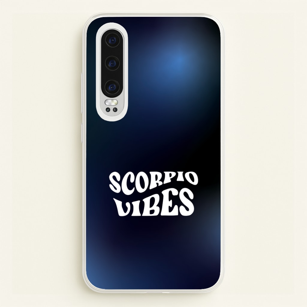 Scorpio Vibes Gradient Zodiac Huawei P30 Case