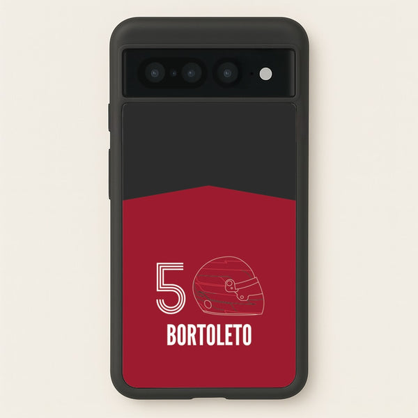 Bortoleto Helmet 2026 Google Pixel 7 Pro Case