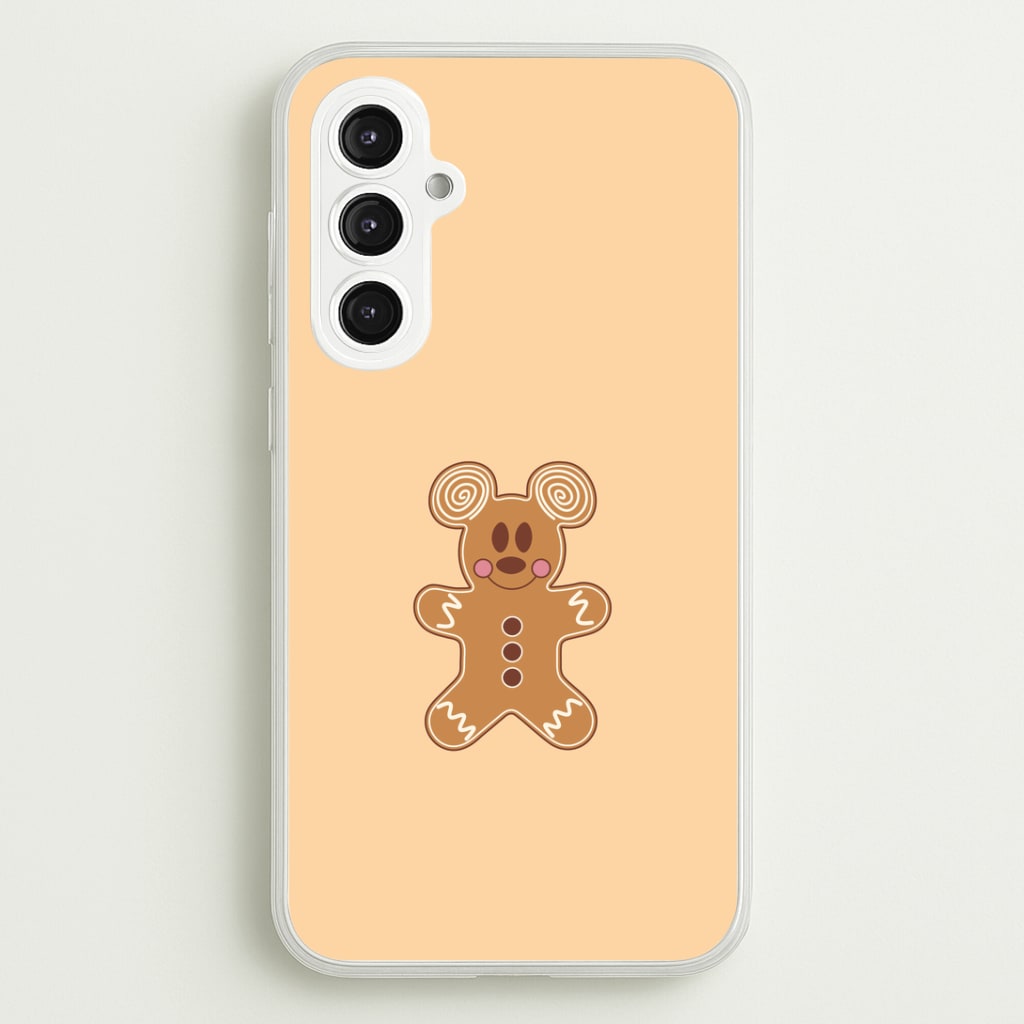 Cartoon Mouse Gingerbread Galaxy S23FE Case