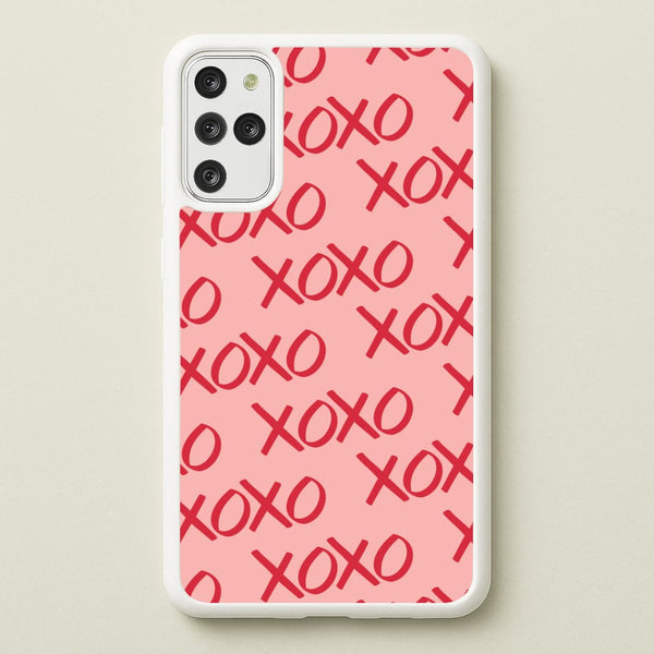 XOXO Pattern Galaxy S20 Plus Case