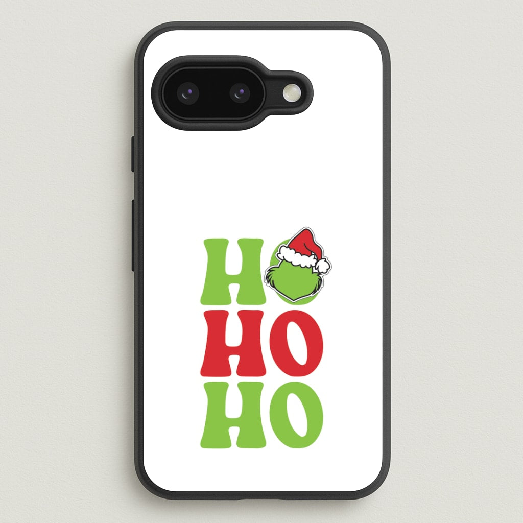 Green Ho Ho Ho Google Pixel 9a Case