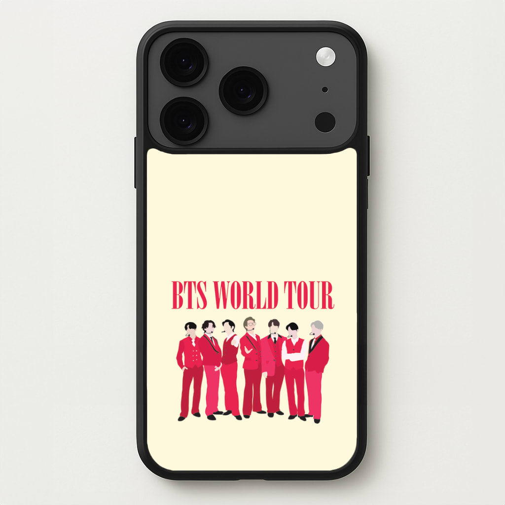K-Pop Band World Tour 2026 iPhone 17 Pro Case