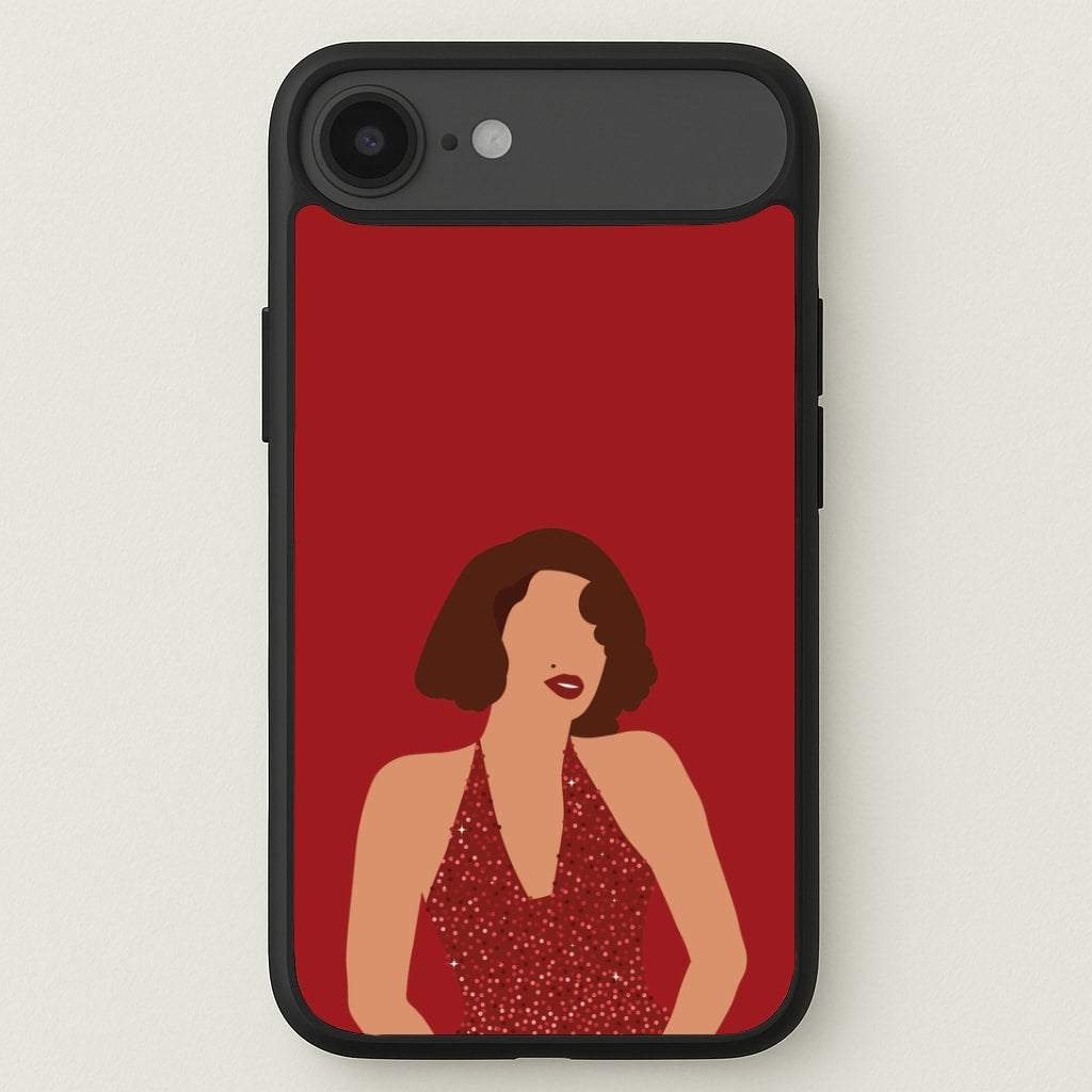 Red Sparkly Dress iPhone 17 Air Case