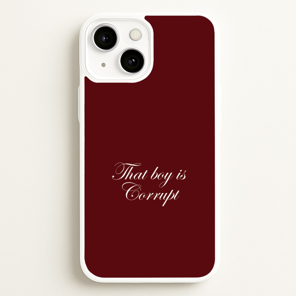 That Boy Is Corrupt iPhone 13 Mini Case