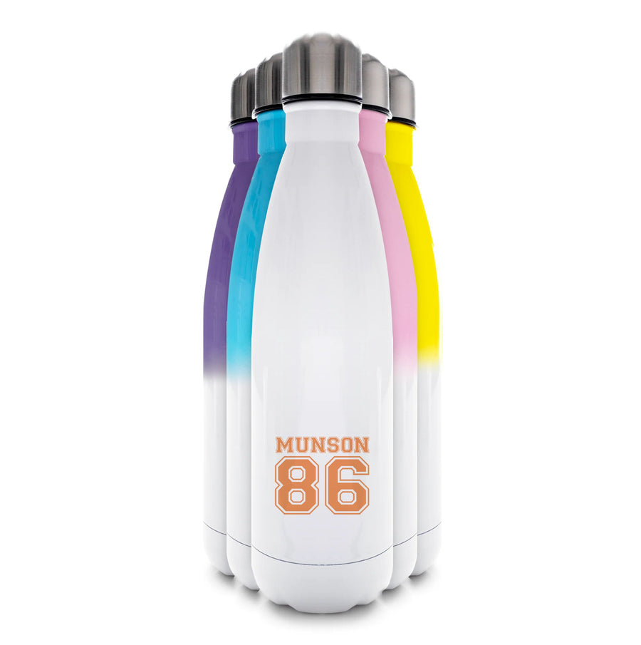 Eddie Munson 86 - Orange Water Bottle