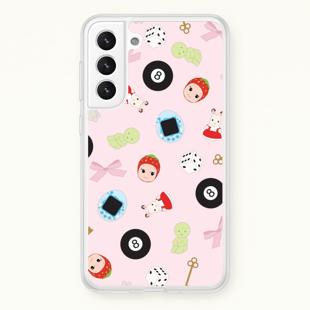 Trinkets Pattern Galaxy S22 Case