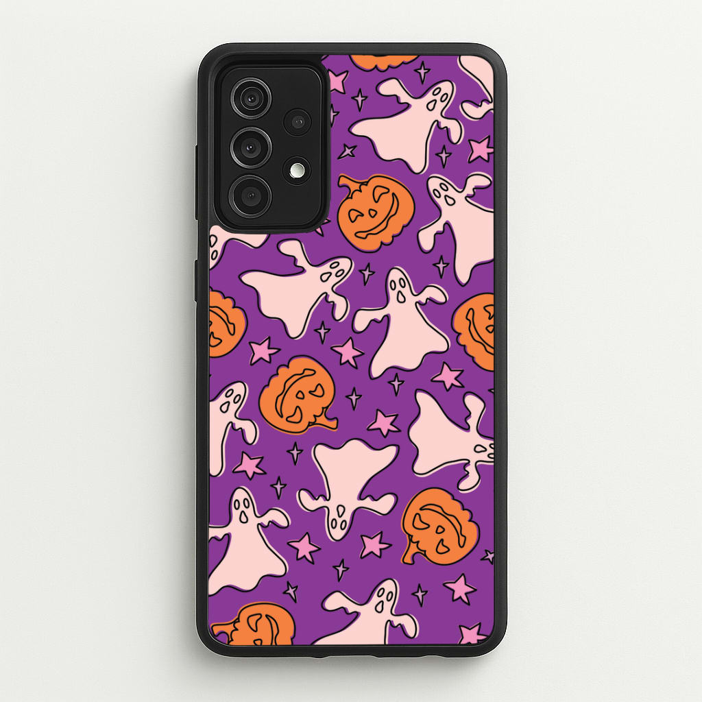 Abstract Halloween Pattern Galaxy A52 / A52s Case