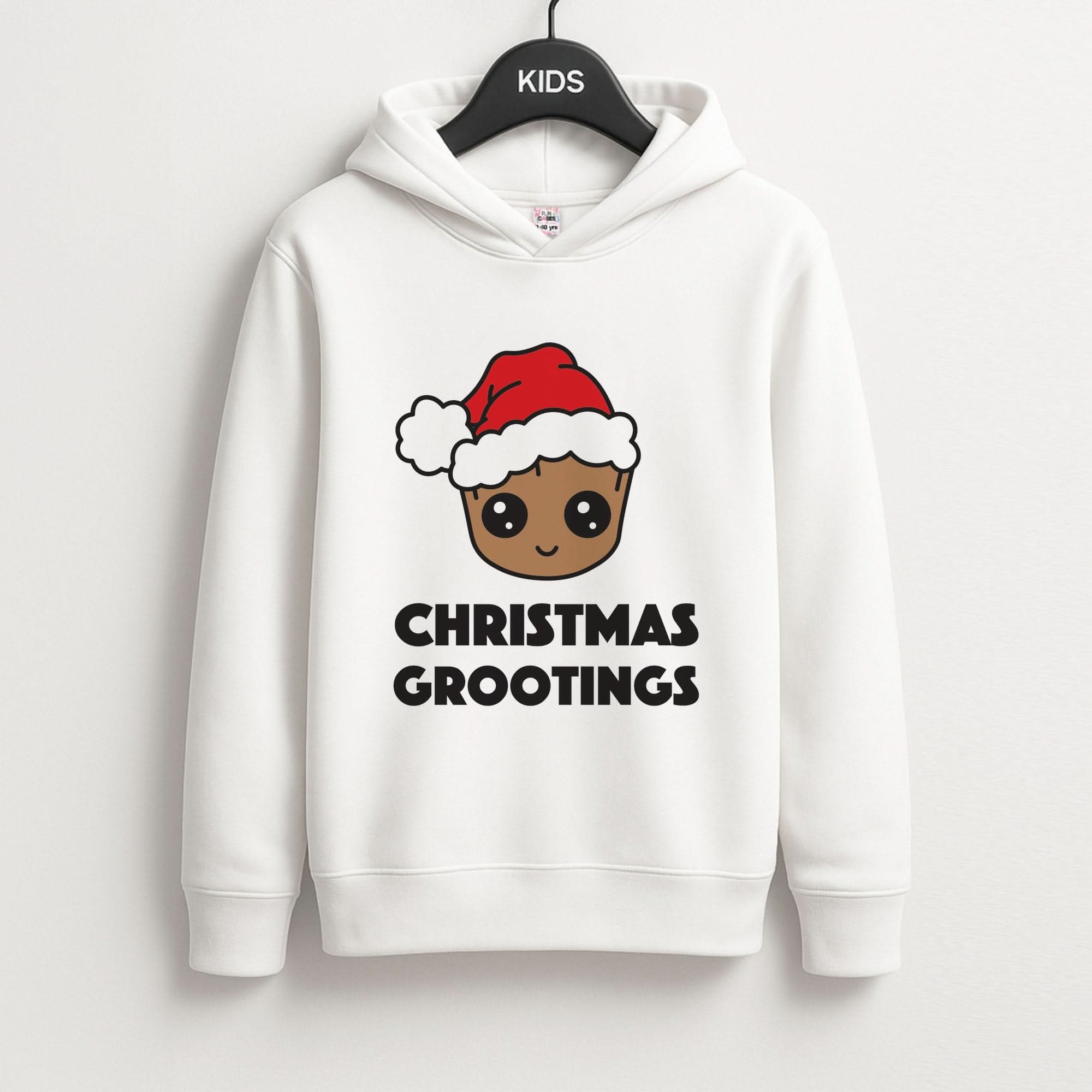 Christmas Grootings  Kids Hoodie