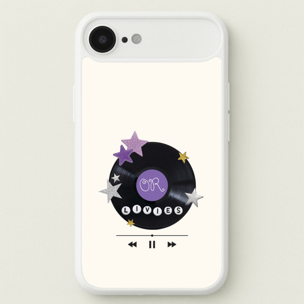 Amethyst Vinyl Scrapbook iPhone 17 Air Case