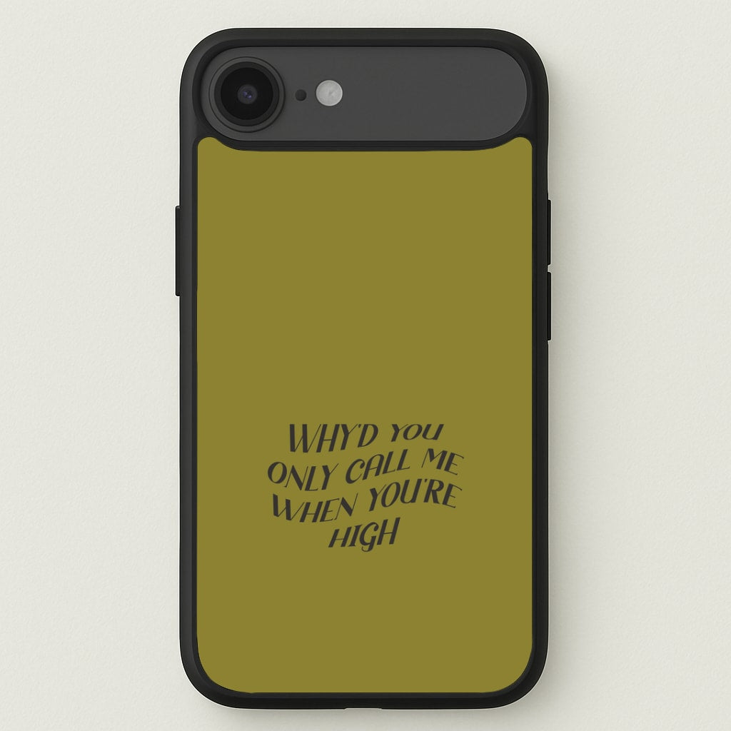 Call Me When You're High iPhone 17 Air Case