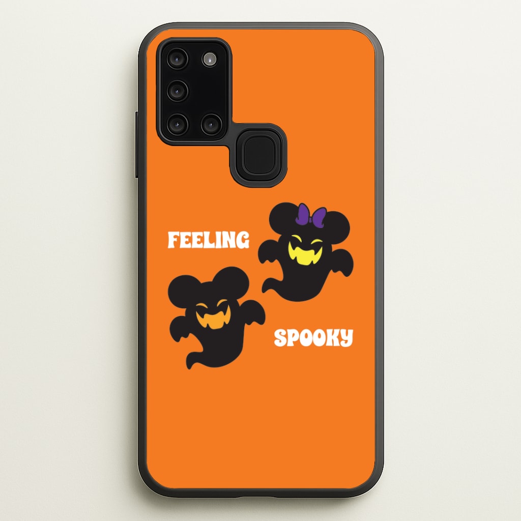 Feeling Spooky Mouse Ghosts Galaxy A21s Case