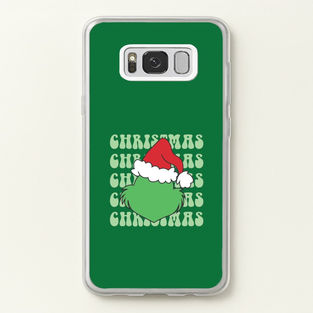 Green Creature Christmas Galaxy S8 Plus Case