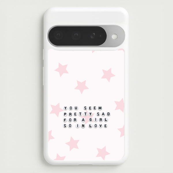 Pretty Sad Letter Beads Google Pixel 10 Pro XL Case