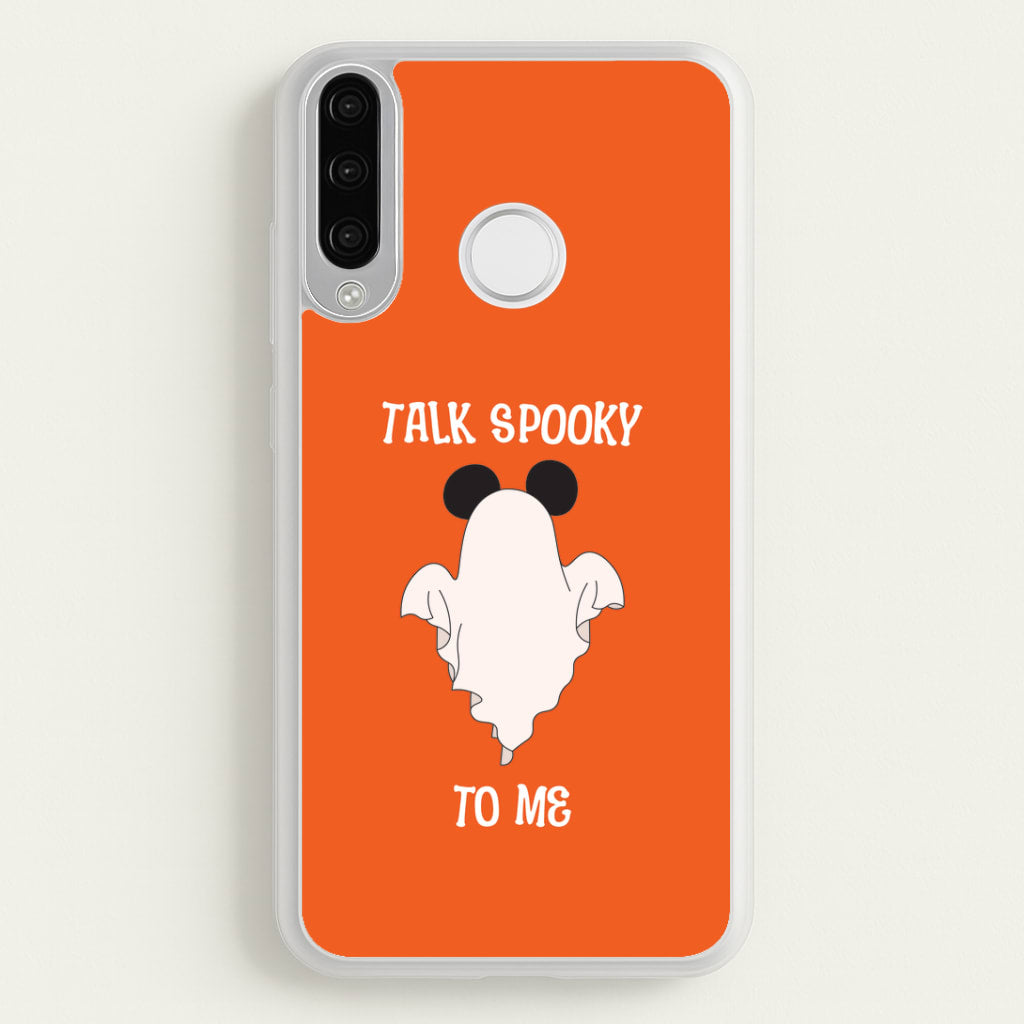 Talk Spooky To Me Mouse Ghost Huawei P30 Lite Case