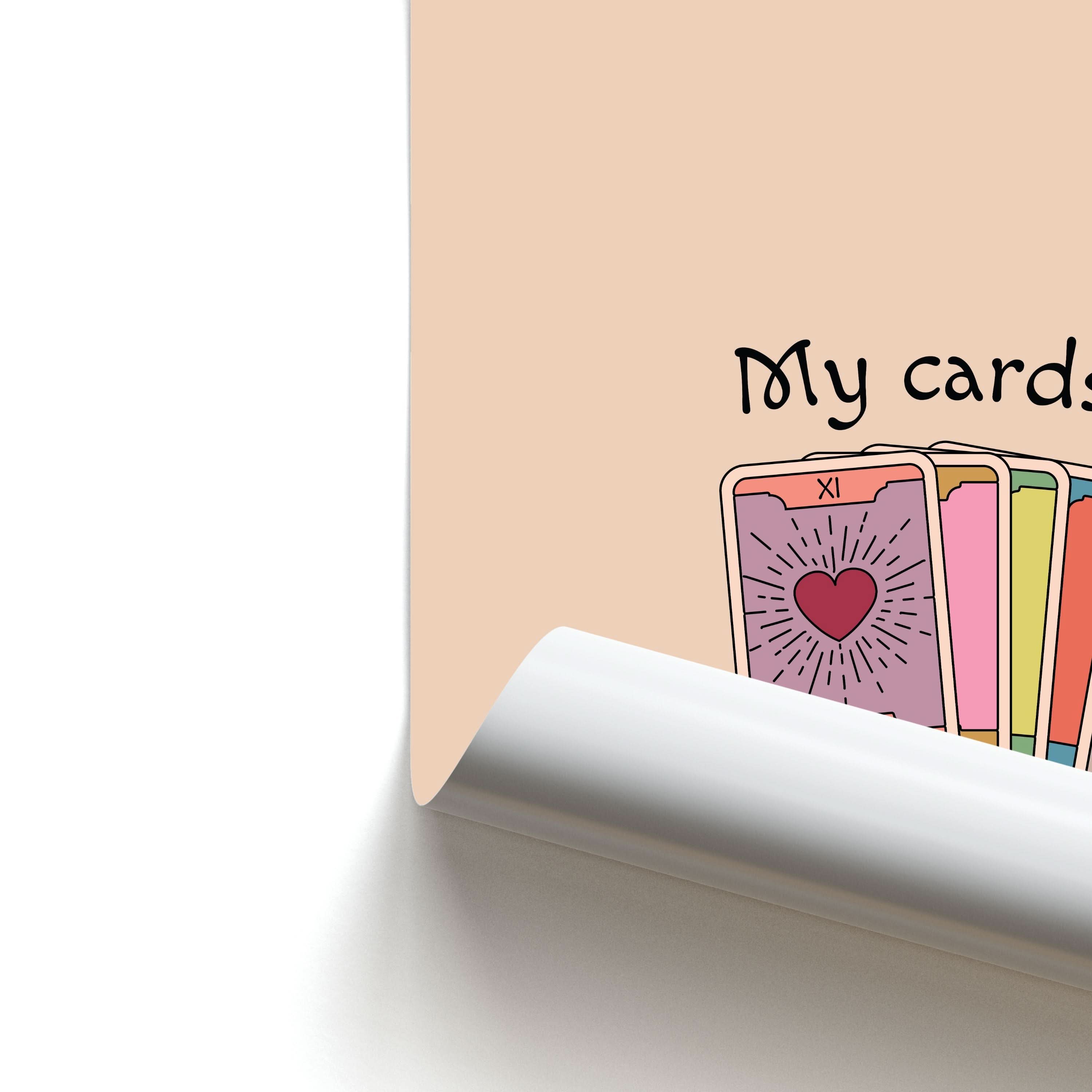 My Cards, Don't Lie Poster