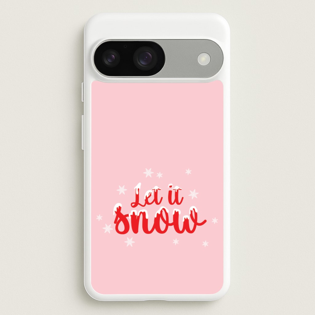 Let It Snow Snowflakes Google Pixel 9 / 9 Pro Case