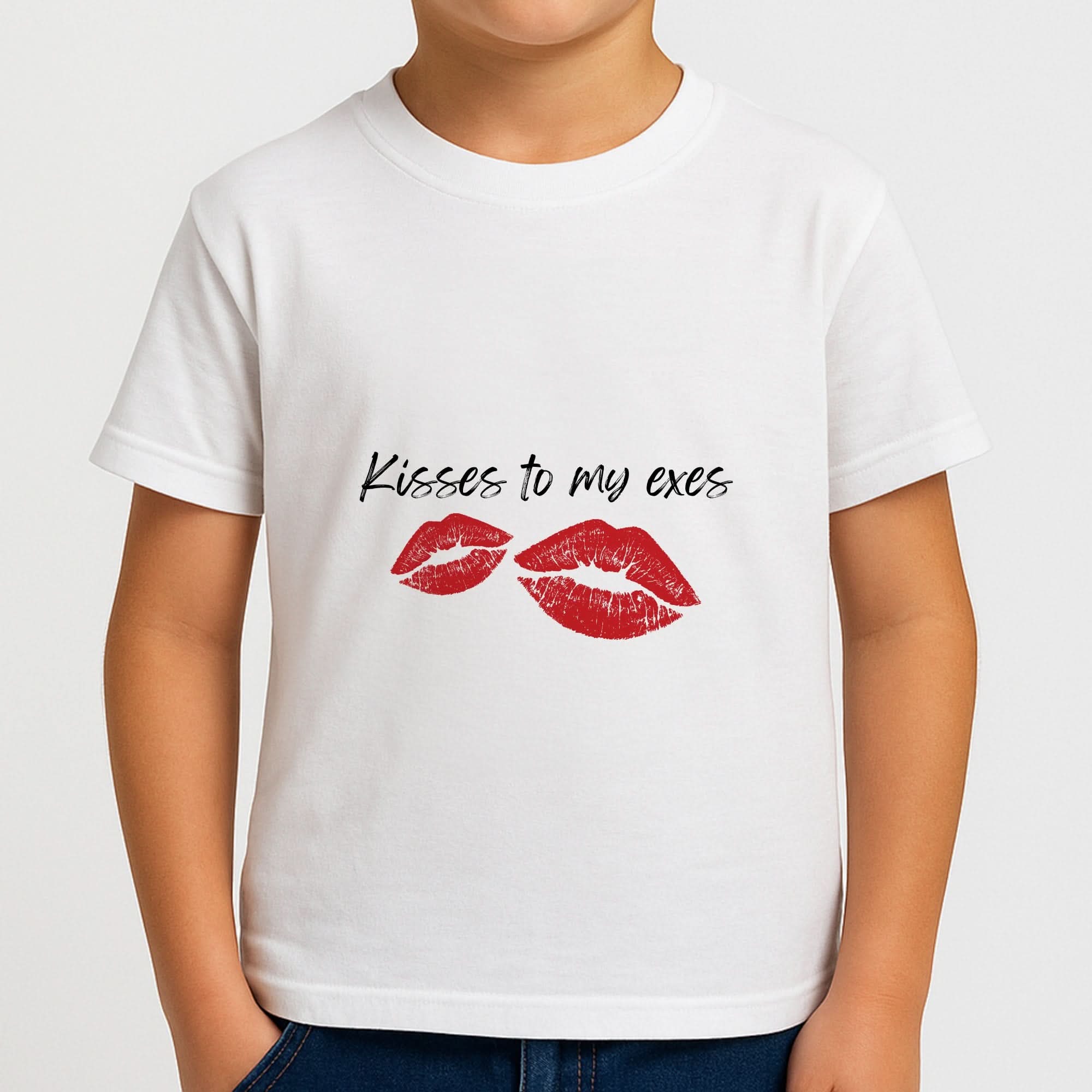 Kisses To My Exes Boys T-Shirt