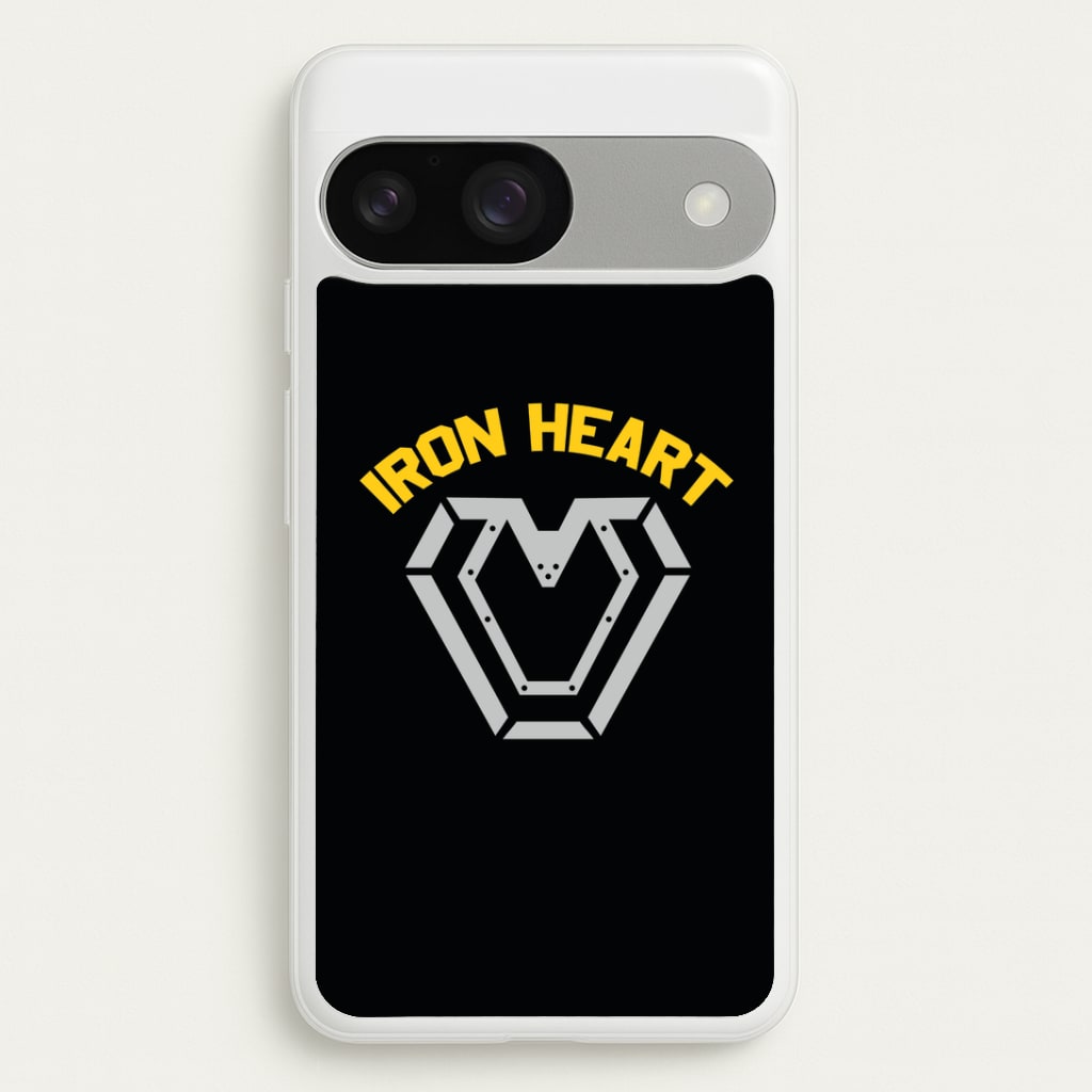 Metal Hero Heart Google Pixel 9 / 9 Pro Case