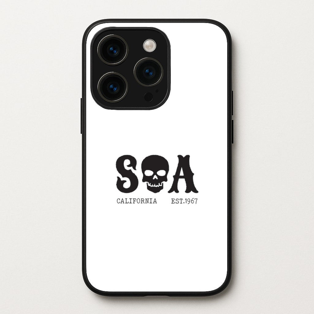 SOA California iPhone 15 Pro Max Case
