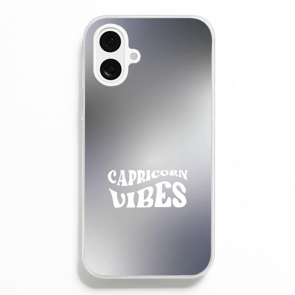 Capricorn Vibes Gradient Zodiac iPhone 16 Plus Case