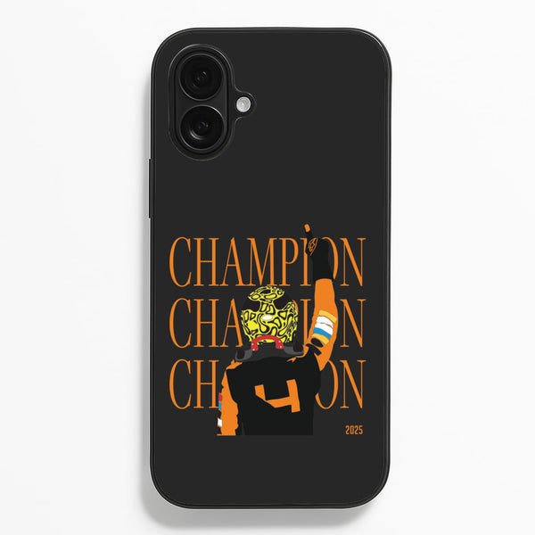 Lando Champion 2025 iPhone 16 Plus Case