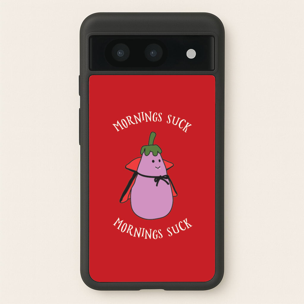Mornings Suck Plush - Halloween Google Pixel 8a Case