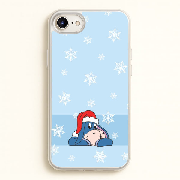Cartoon Donkey Snowflakes iPhone 6 / 7 / 8 / SE Case