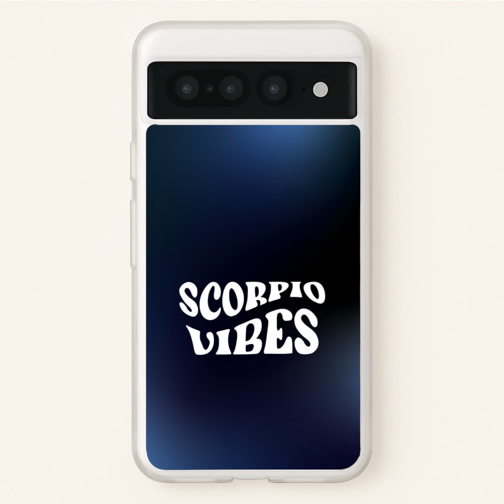 Scorpio Vibes Gradient Zodiac Google Pixel 7 Pro Case