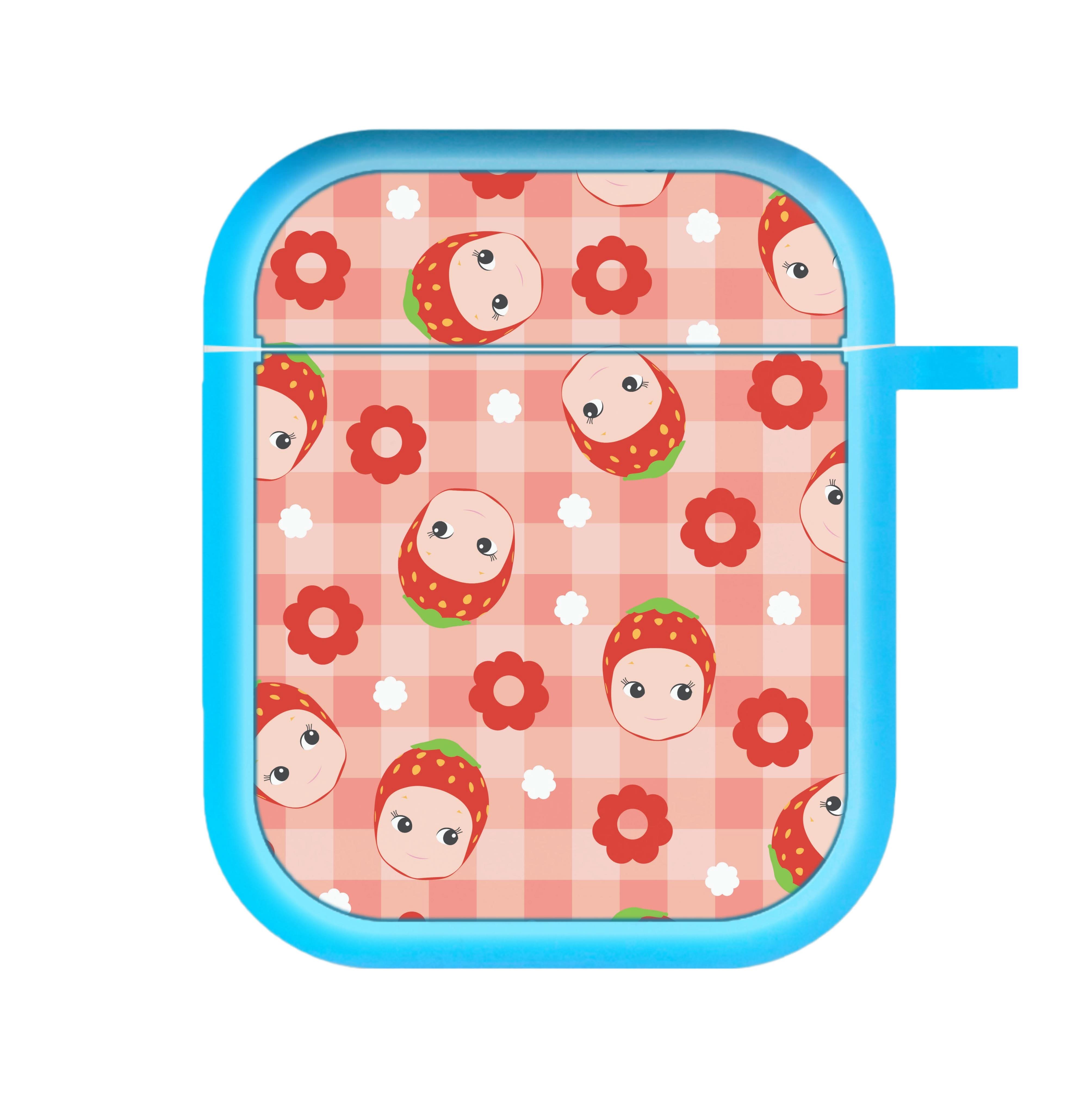 Strawberry Angel Pattern AirPods Case