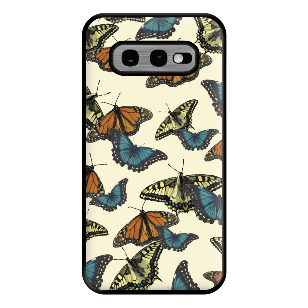 Butterfly Assortment Pattern Galaxy S10e Case