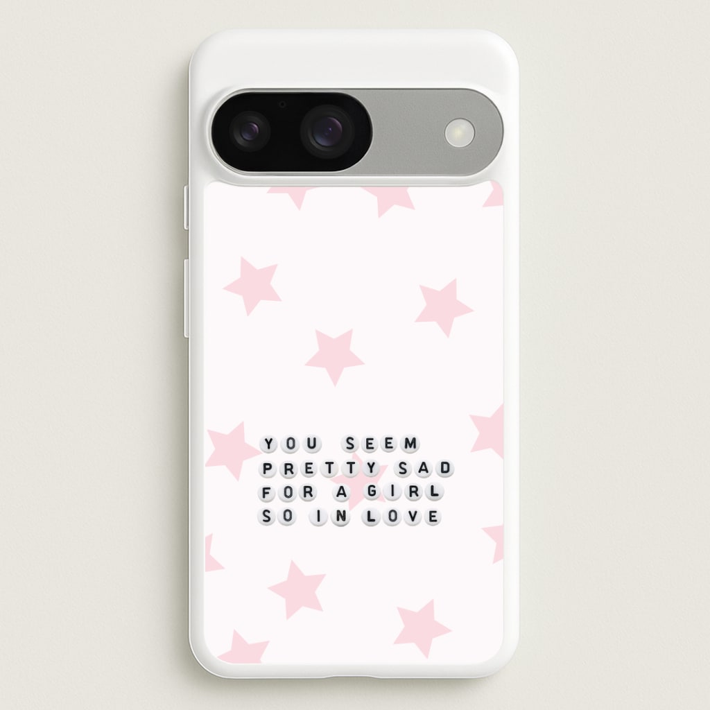 Pretty Sad Letter Beads Google Pixel 9 / 9 Pro Case
