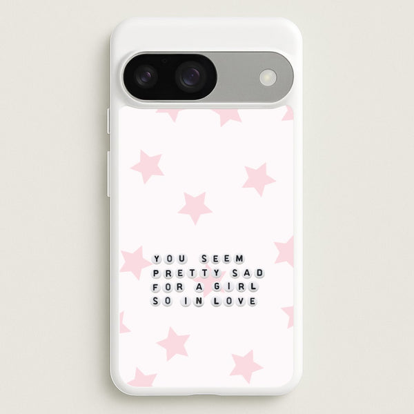 Pretty Sad Letter Beads Google Pixel 9 / 9 Pro Case