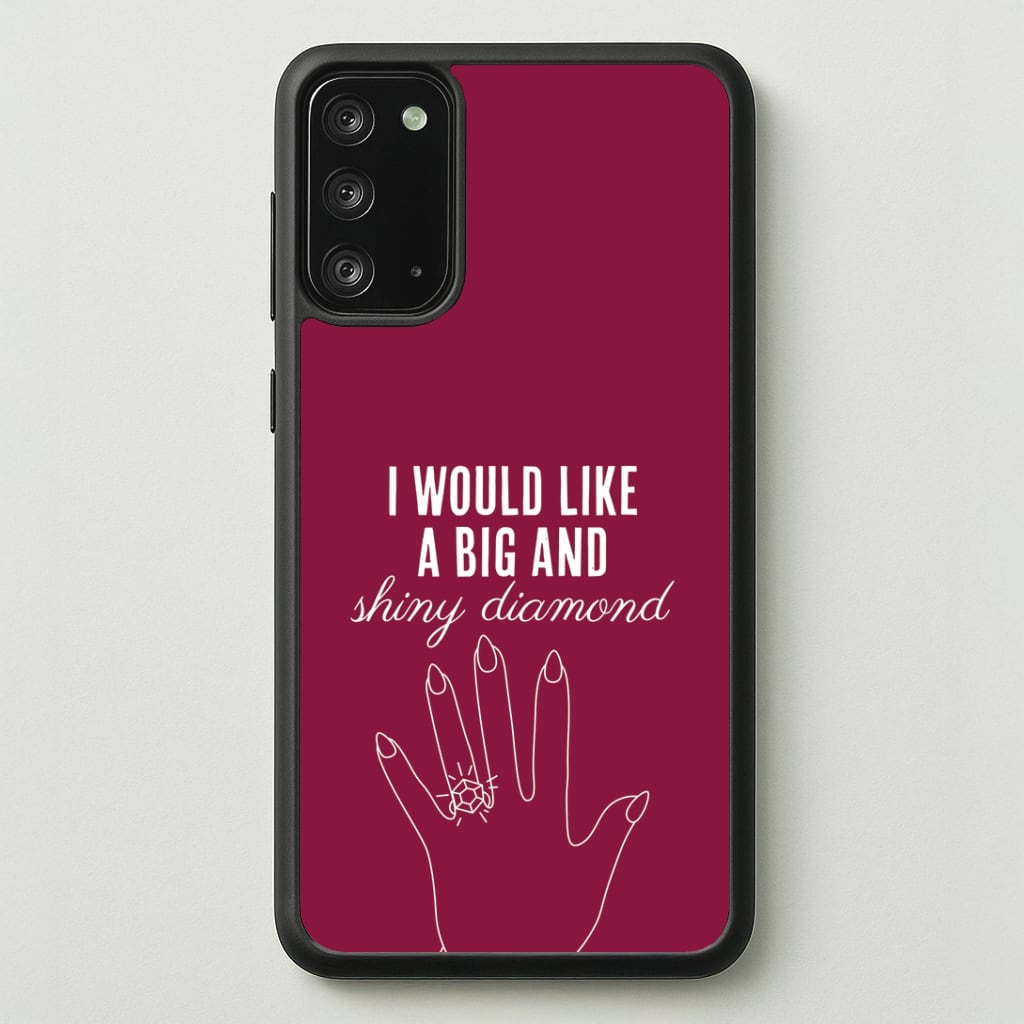 Shiny Diamond Galaxy Note 20 Case