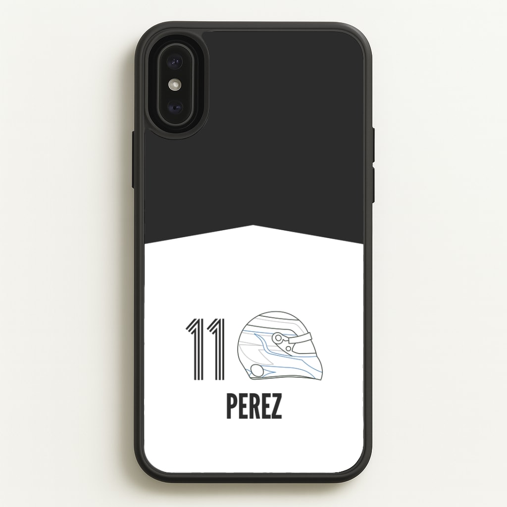 Perez Helmet 2026 iPhone XS Max Case
