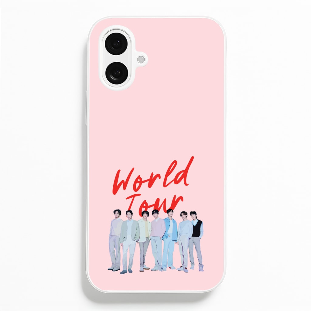 K-Pop Band Pastel Tour iPhone 16 Plus Case