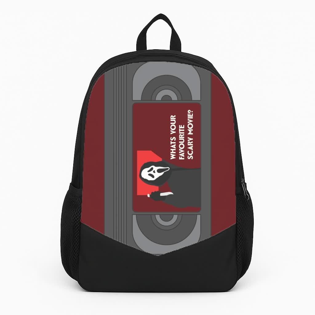 Horror Movie 7 VHS Tape Backpack