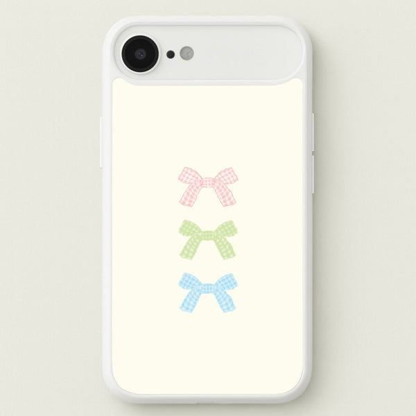 Gingham Tiered Ties iPhone 17 Air Case