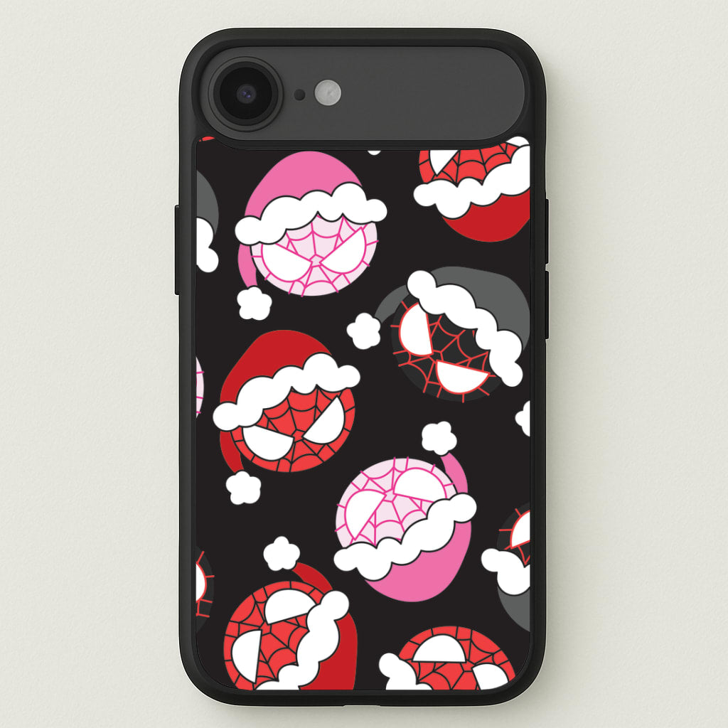 Spider Heroes Christmas Pattern iPhone 17 Air Case