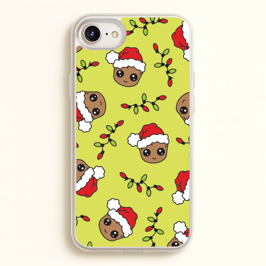 Christmas Tree Hero Pattern iPhone 6 / 7 / 8 / SE Case