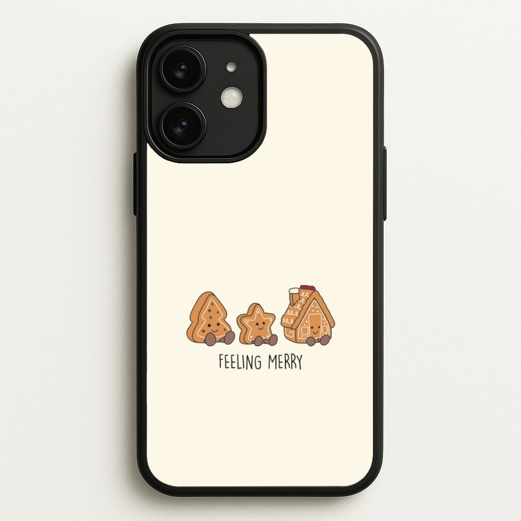 Gingerbread Plushies Quote iPhone 11 Case