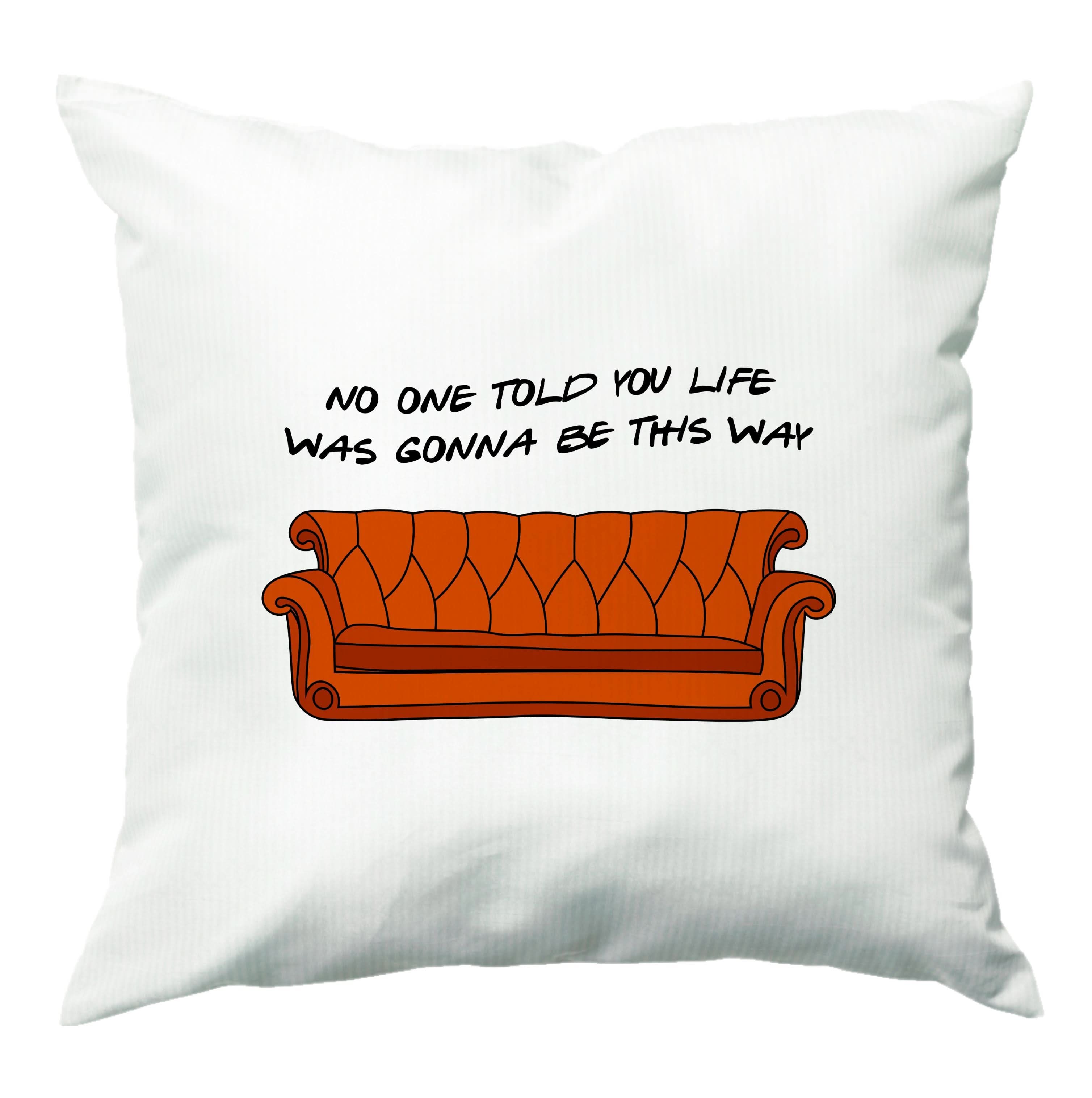 No One Told You Pattern Cushion