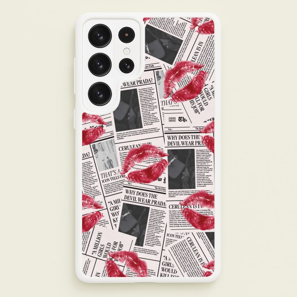 Front Page Kisses Galaxy S23 Ultra Case