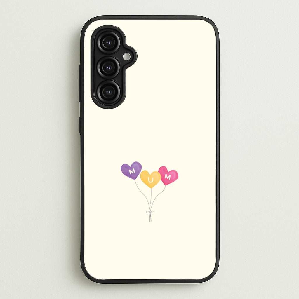 Mum Watercolour Balloons Galaxy A14 Case