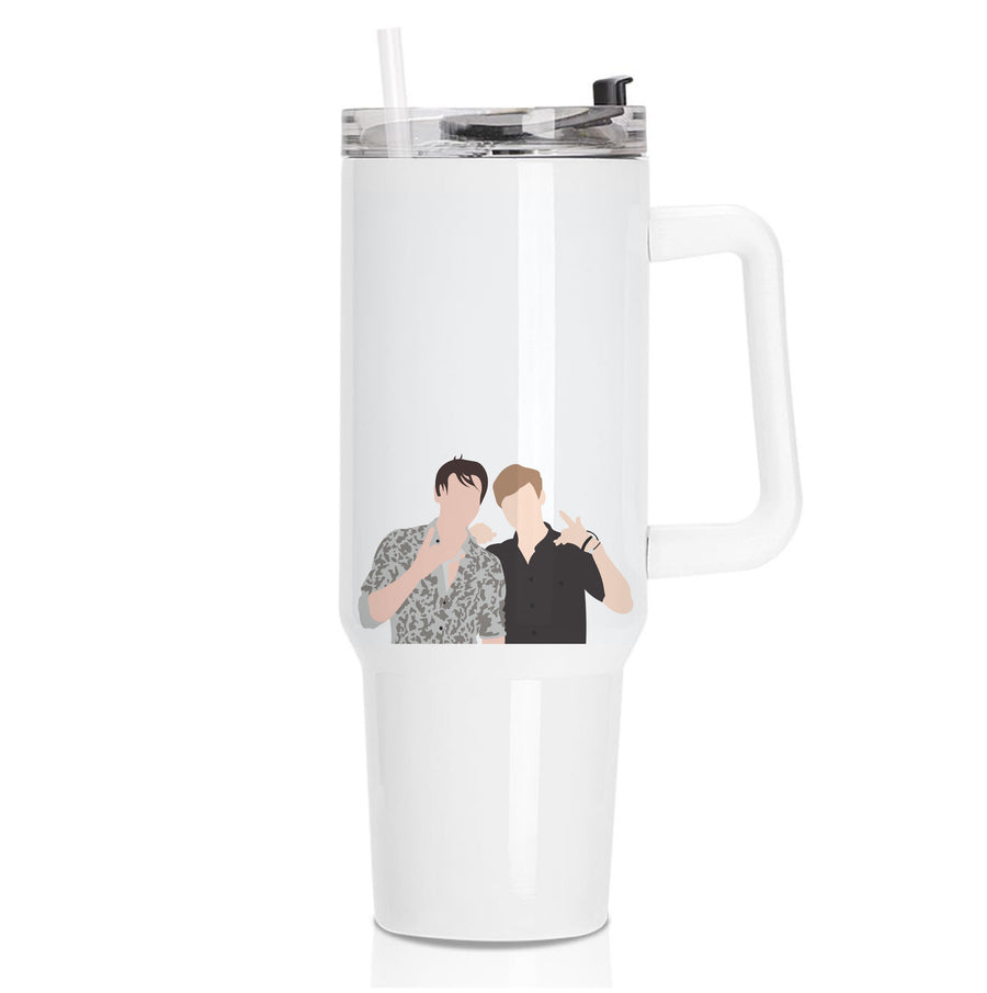 Pose - Sam And Colby Tumbler